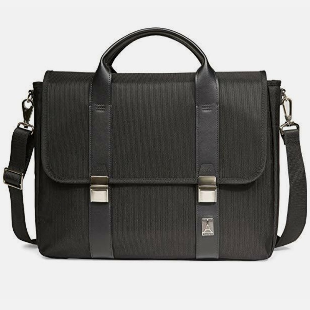 Travelpro Executive Choice Checkpoint Friendly Messenger Brief BLACK NWT